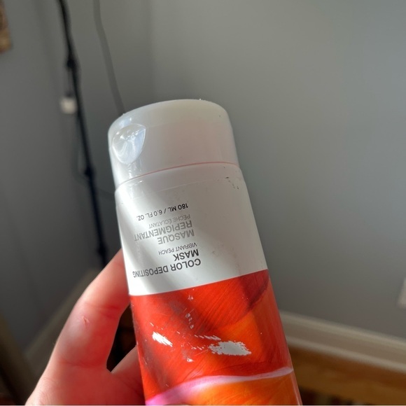 IGK Feelin’ Peachy Color Depositing Conditioning Hair Mask Full Size 6 Fl Oz NWT - Picture 13 of 14